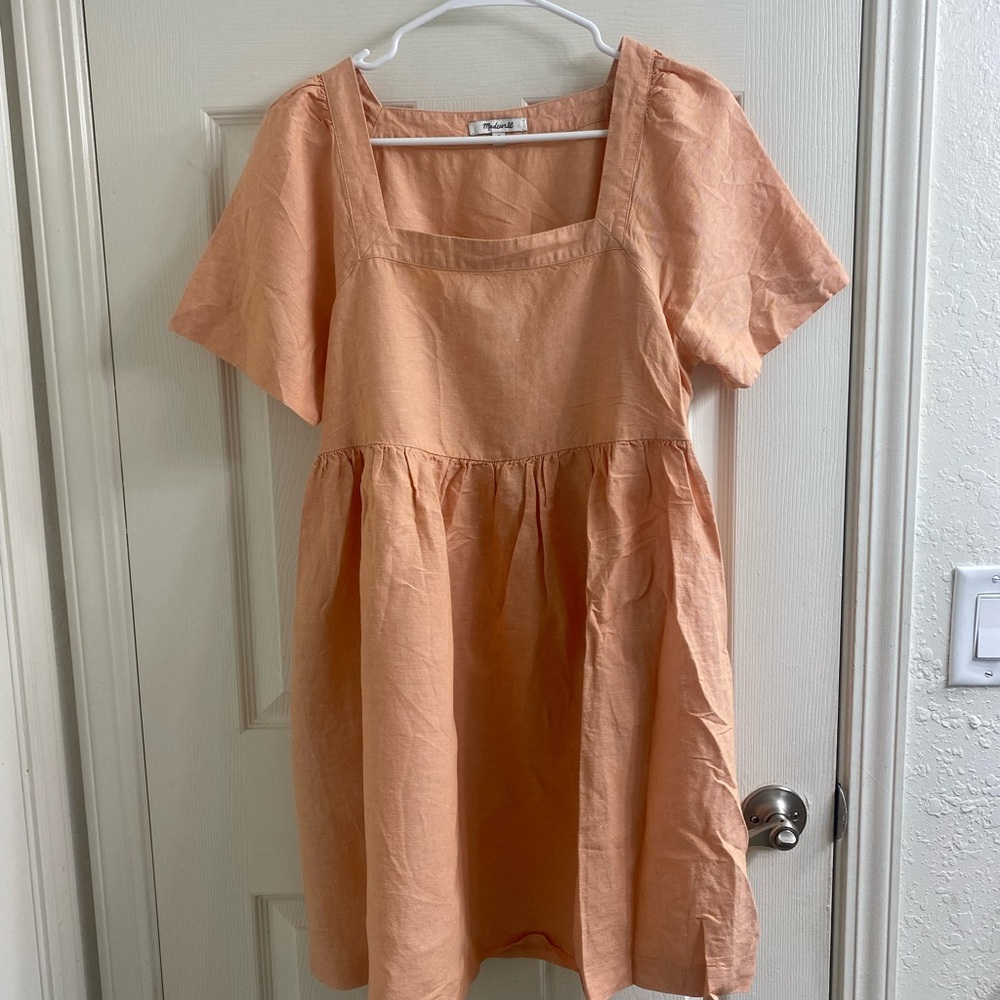 Madewell Peach Dress